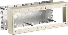 Hubbell Wiring Device-Kellems - 11.89 Inch Long x 1-3/4 Inch Wide x 4.54 Inch High, Rectangular Raceway Box - Ivory, For Use with HBL500 Series Raceways and HBL750 Series Raceways - Benchmark Tooling