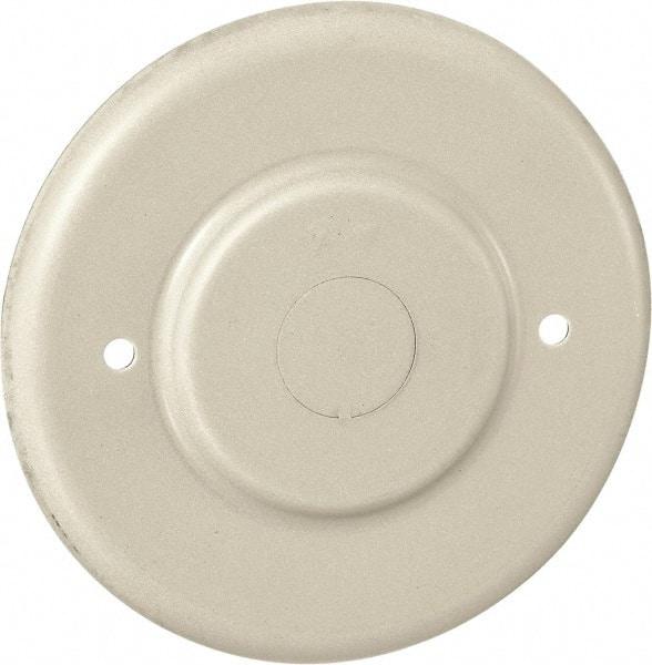 Hubbell Wiring Device-Kellems - 4.19 Inch Wide x 0.38 Inch High, Round Raceway Cover - Ivory, For Use with HBL500 Series Raceways and HBL750 Series Raceways - Benchmark Tooling