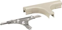 Hubbell Wiring Device-Kellems - 5.55 Inch Long x 0.9 Inch Wide x 3.16 Inch High, Raceway Fitting - Ivory, For Use with HBL500 Series Raceways and HBL750 Series Raceways - Benchmark Tooling