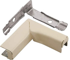 Hubbell Wiring Device-Kellems - 2.98 Inch Long x 0.94 Inch Wide x 3 Inch High, Raceway Elbow End - 90°, Ivory, For Use with HBL500 Series Raceways and HBL750 Series Raceways - Benchmark Tooling