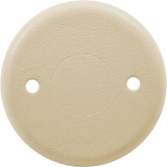 Hubbell Wiring Device-Kellems - 2.4 Inch Wide x 0.24 Inch High, Round Raceway Cover - Ivory, For Use with HBL500 Series Raceways and HBL750 Series Raceways - Benchmark Tooling