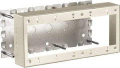 Hubbell Wiring Device-Kellems - 10.01 Inch Long x 1-3/4 Inch Wide x 4.54 Inch High, Rectangular Raceway Box - Ivory, For Use with HBL500 Series Raceways and HBL750 Series Raceways - Benchmark Tooling