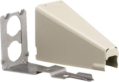 Hubbell Wiring Device-Kellems - 3.89 Inch Long x 1-1/2 Inch Wide x 1.84 Inch High, Raceway Connector Coupling - Ivory, For Use with HBL500 Series Raceways and HBL750 Series Raceways - Benchmark Tooling