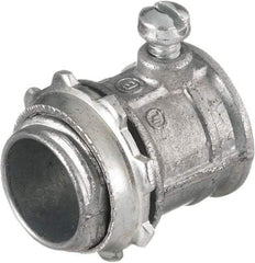 Hubbell Wiring Device-Kellems - 1.2 Inch Long x 1.09 Inch Wide, Raceway Connector Coupling - Metallic, For Use with HBL500 Series Raceways and HBL750 Series Raceways - Benchmark Tooling
