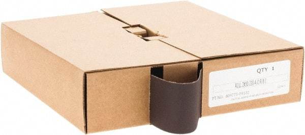 Made in USA - 2" x 50 Yd 220 Grit Aluminum Oxide Cloth Roll - J Weighted Backing - Benchmark Tooling