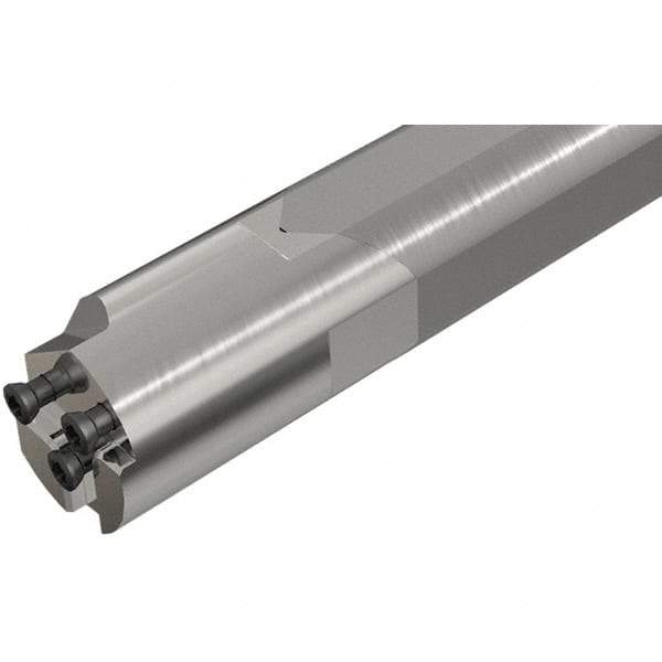 Iscar - 31mm Min Bore Diam, 200mm OAL, 25mm Shank Diam, GHAI-SC-GE Indexable Boring Bar - Screw Holding Method - Benchmark Tooling