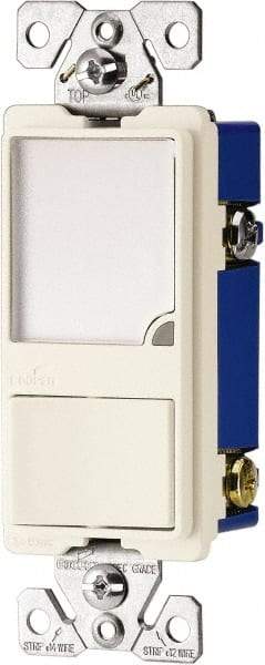 Cooper Wiring Devices - 1 Pole, 120 VAC, 15 Amp, Flush Mounted, Combination Switch with Night Light - NonNEMA Configuration, 1 Switch, Back Side Wiring, Thermoplastic Material, cULus Listed, NOM 426 Standard - Benchmark Tooling