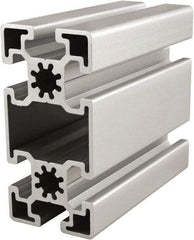 80/20 Inc. - 6 Meters Long x 45 mm Wide x 90 mm Deep, T-Slotted Aluminum Extrusion - Clear Anodized Finish - Benchmark Tooling