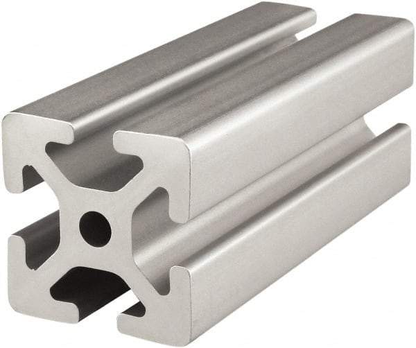 80/20 Inc. - 4 Meters Long x 40 mm Wide x 40 mm Deep, T-Slotted Aluminum Extrusion - Clear Anodized Finish - Benchmark Tooling