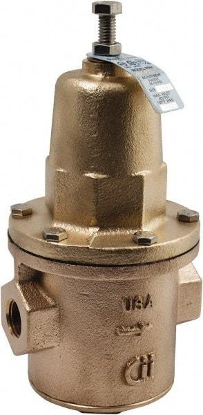 Conbraco - 400 Max psi Direct Pressure Reducing Valve - 2-1/2" Female NPT Connection, 16" High x 8.13" Wide, 25 to 75 psi Reduced Pressure Range - Benchmark Tooling