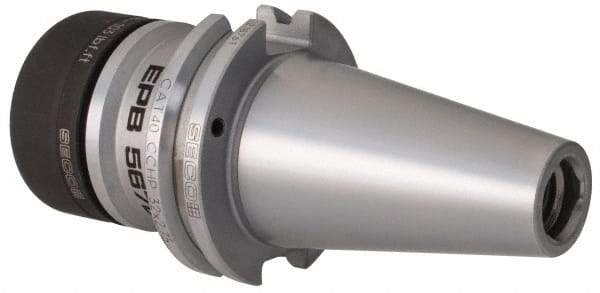 Seco - 2mm to 20mm Capacity, 2.755" Projection, CAT40 Taper Shank, ER32 Collet Chuck - 5.449" OAL - Exact Industrial Supply