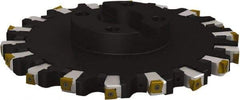 Seco - Shell Mount Connection, 1.0236" Cutting Width, 3.6024" Depth of Cut, 315mm Cutter Diam, 2.3622" Hole Diam, 9 Tooth Indexable Slotting Cutter - R335.25 Toolholder, L/XNHQ 1407 Insert, Right Hand Cutting Direction - Benchmark Tooling