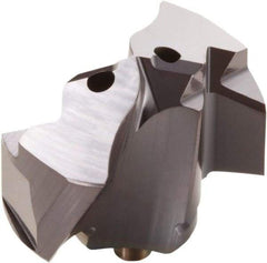 Seco - Series SD400, 14.9mm Diam 140° Replaceable Drill Tip - Carbide, Uncoated, Through Coolant - Benchmark Tooling