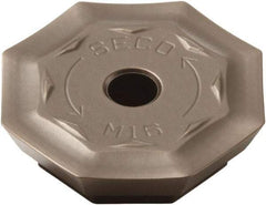 Seco - OFER070405 M16 Grade MK2050 Carbide Milling Insert - TiSiN/TiAlN Finish, 0.18" Thick, 0.706" Inscribed Circle - Benchmark Tooling