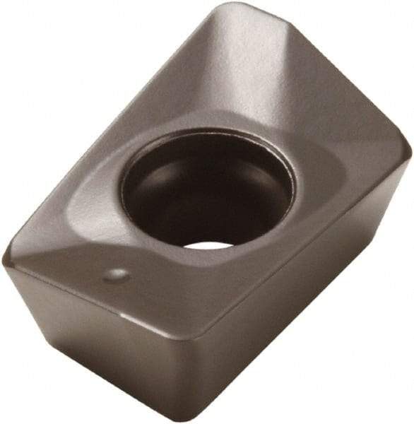 Seco - XOMX120408 M12 Grade MK2050 Carbide Milling Insert - TiSiN/TiAlN Finish, 1/4" Thick, 0.425" Inscribed Circle - Benchmark Tooling