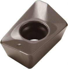 Seco - XOMX120408 M12 Grade MK2050 Carbide Milling Insert - TiSiN/TiAlN Finish, 1/4" Thick, 0.425" Inscribed Circle - Benchmark Tooling