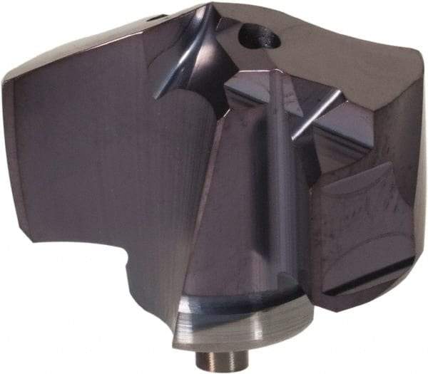 Seco - Series SD400, 18.8mm Diam 140° Replaceable Drill Tip - Carbide, Uncoated, Through Coolant - Benchmark Tooling