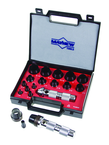 16 Piece Hollow Punch Set (SAE) - Benchmark Tooling