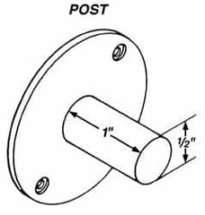 Mahr - Post Drop Indicator Back - Use with AGD Group 4 Series E/R - Benchmark Tooling
