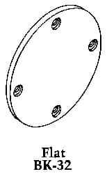 Mahr - Flat Drop Indicator Back - Use with ANSI Group 0 Series A and N - Benchmark Tooling