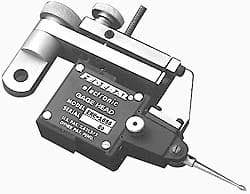 Mahr - 0.01 Inch Maximum Measurement, Lever Gage Head - 0.1% Linearity, 0.10 Micro m Repeatability, 1.2m Cable Length, 3.94 Ft. Cable Length, Miniature Size - Benchmark Tooling