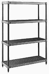 Metro - 36" Wide, 1-1/2" High, Open Shelving Shelf - Polymer, 24" Deep, Use with Metro Max I - Benchmark Tooling