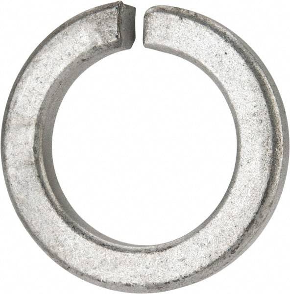 Value Collection - 1-3/4", 1.758" ID, 0.389" Thick Split Lock Washer - Grade 8 Spring Steel, Zinc-Plated Finish, 1.758" Min ID, 1.789" Max ID, 2.679" Max OD - Benchmark Tooling