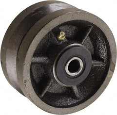Value Collection - 3/4" ID, Caster Replacement Wheel with Roller Bearing - 800 Lb Load Capacity, 2-1/8" Hub Length, 1/2" Axle - Benchmark Tooling