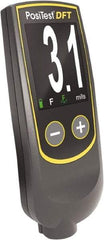 Made in USA - 0 to 40 mil Digital Coating Thickness Gage - For Use with Ferrous Bases - Benchmark Tooling