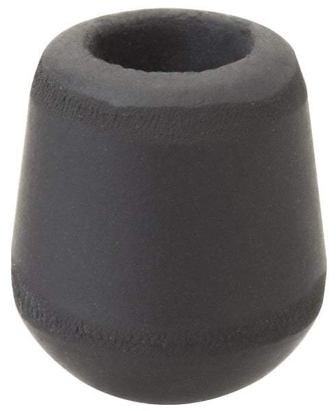 De-Sta-Co - 0.7205" Max Diam, 3/8-16 Thread, Neoprene, Slip On, Round End, Clamp Spindle Assembly Replacement Cap - For 3/8" Diam Standard Spindle, 0.88" OAL, 0.3386" Hole Diam - Benchmark Tooling