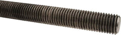 Made in USA - 7/8-9 UNC (Coarse), 6' Long, Stainless Steel Threaded Rod - Right Hand Thread - Benchmark Tooling