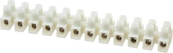 Ideal - 0.7mm High x 7.9mm Long, Terminal Block Barrier Strip - Use with 12 Pole Terminal Blocks - Benchmark Tooling