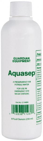 Guardian - Portable Eye Wash Station Accessories Type: Water Preservative Bottle Station Compatibility: Portable Eyewash Stations - Benchmark Tooling