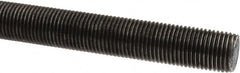 Made in USA - 1/2-20 UNF (Fine), 6' Long, Stainless Steel Threaded Rod - Right Hand Thread - Benchmark Tooling