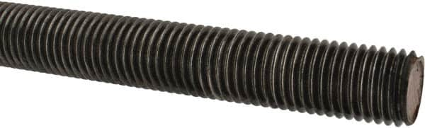 Value Collection - 7/8-9 UNC (Coarse), 6' Long, Alloy Steel Threaded Rod - Right Hand Thread - Benchmark Tooling