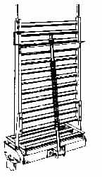 Dematic - 36 Inch Long Gate Sections for Conveyors - Counterbalanced Type, 30 Inch Wide - Benchmark Tooling