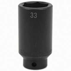 SK - Impact Socket - 1/2"DR 33MM DEEP IMPACT SOCKET - Benchmark Tooling