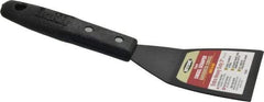 Hyde Tools - Stiff Carbon Steel Bent Chisel - 3" Blade Width, Polypropylene Handle - Benchmark Tooling
