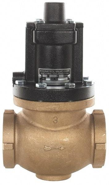 Magnatrol Valve - 3" Port, 2 Way, Solenoid Valve - Normally Open - Benchmark Tooling