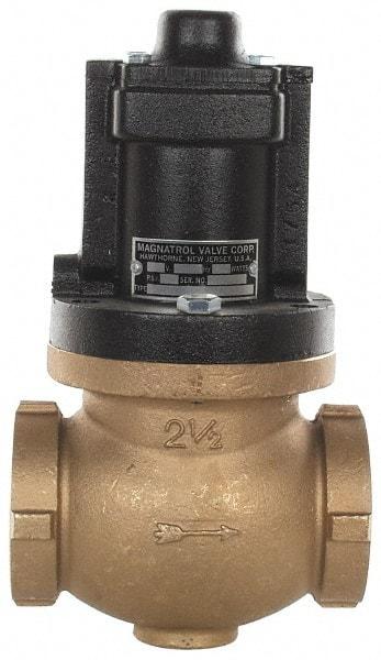 Magnatrol Valve - 2-1/2" Port, 2 Way, Solenoid Valve - Normally Closed - Benchmark Tooling