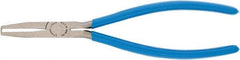 Channellock - 8" OAL, End Cutting Pliers - 1-3/16" Jaw Length x 17/32" Jaw Width, Plastic Dipped Handle - Benchmark Tooling