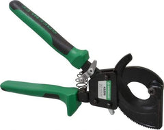 Greenlee - 10" OAL, 1-3/8" Capacity, Cable Cutter - Molded Plastic Handle - Benchmark Tooling