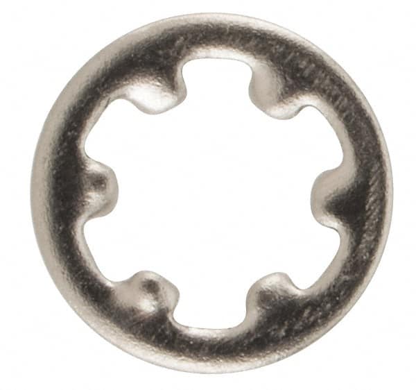 Value Collection - M25 Screw, 2.7mm ID, Stainless Steel Internal Tooth Lock Washer - 5.5mm OD, Uncoated, Grade 18-8 & Austenitic A2 - Benchmark Tooling