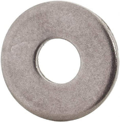 Value Collection - M4 Screw, Grade 316 Stainless Steel Fender Flat Washer - 4.3mm ID x 12mm OD, Plain Finish - Benchmark Tooling