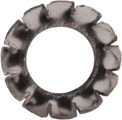 Value Collection - M5 Screw, 5.3mm ID, Stainless Steel External Tooth Lock Washer - 10mm OD, Uncoated, Grade 316 & Austenitic A4 - Benchmark Tooling