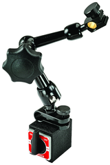 #660 - 1-3/16 x 1-9/16 x 1-3/8" Base Size  - Power On/Off with Triple-Jointed Arm - Magnetic Base Indicator Holder - Benchmark Tooling