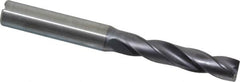 Kennametal - 8.5mm 180° Spiral Flute Solid Carbide Screw Machine Drill Bit - Benchmark Tooling