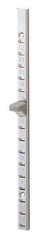 Sugatsune - Satin Stainless Steel Coated, Shelf Standard Bracket - 71-5/8" Long, 15mm Wide - Benchmark Tooling