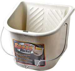 Wooster Brush - 7" Roller Compatible Single Pail Paint Bucket - 2 Qt Capacity, 11-1/4" Wide, Polypropylene - Benchmark Tooling
