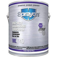 Sprayon - 1 Gal Zinc Cold Galvanizing Compound - Comes in Can - Benchmark Tooling